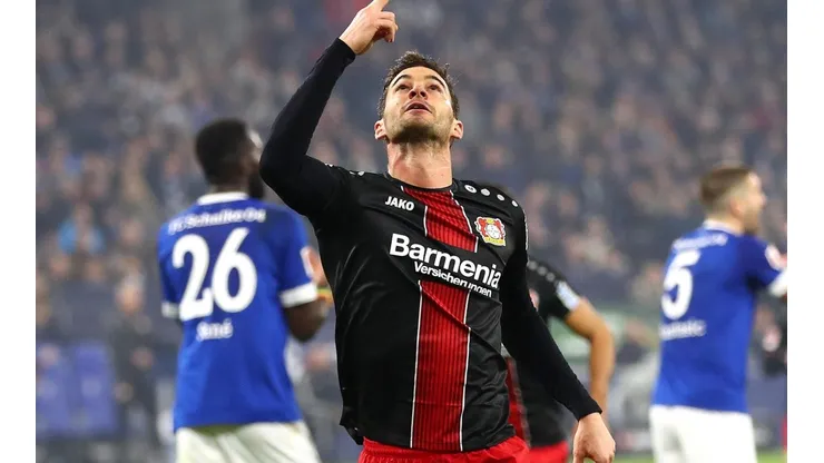 Foto de Lucas Alario, jugador del Leverkusen.