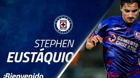 Eustáquio estuvo en el Azteca para ver a sus compañeros.