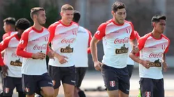 La blanquirroja practicó en suelo chileno