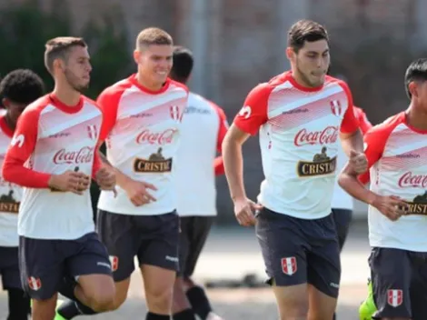 La blanquirroja practicó en suelo chileno