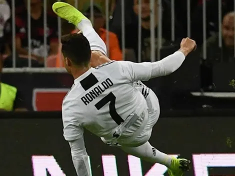 Era un golazo: Cristiano Ronaldo casi pone en ventaja a la Juventus con una tijera