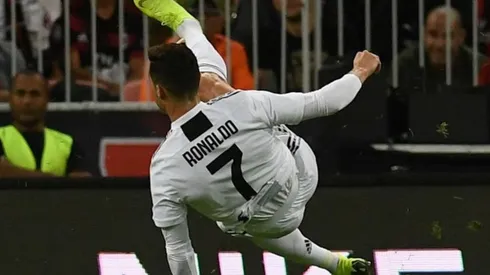 Era un golazo: Cristiano Ronaldo casi pone en ventaja a la Juventus con una tijera