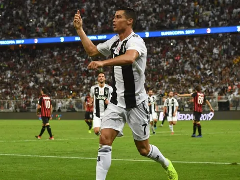 Juventus 1-0 Milan con GOL de Cristiano Ronaldo por la Supercopa de Italia