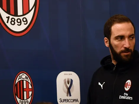 Higuaín se pierde de los partidos más importantes del año para el Milan