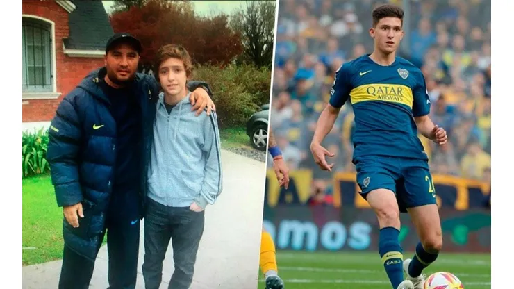 Balerdi junto a Mazilli, su descubridor.