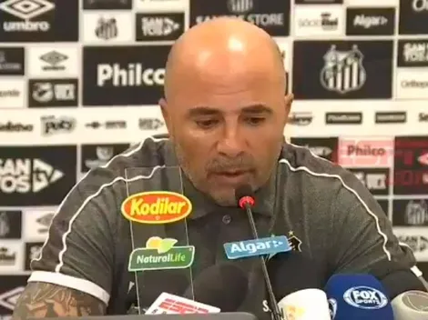 Papelón: Sampaoli nombró entre las leyendas del Santos a un jugador que no pasó por el club