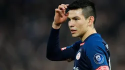 Hirving Lozano en PSV Eindhoven.