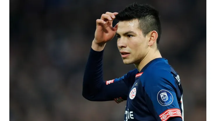 Hirving Lozano en PSV Eindhoven.