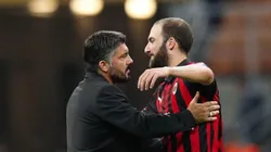 Está decidido: Gattuso habló del futuro de Higuaín y encendió las alarmas