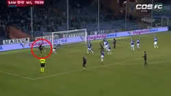 Foto del gol de Gonzalo Higuaín.