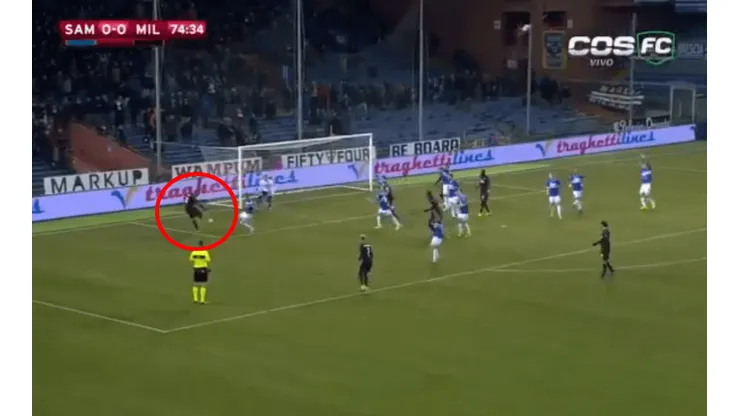 Foto del gol de Gonzalo Higuaín.