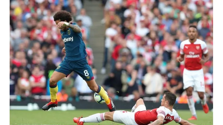 West Ham vs Arsenal por la Premier League.