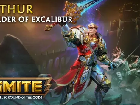 Presentación del Rey Arturo, portador de Excalibur, el nuevo Dios de SMITE
