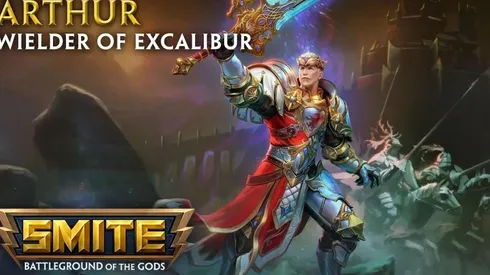 Presentación del Rey Arturo, portador de Excalibur, el nuevo Dios de SMITE