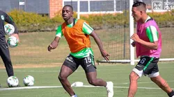 El verdolaga sin un futuro certero se entrena