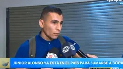 Junior Alonso ya le habló al hincha de Boca