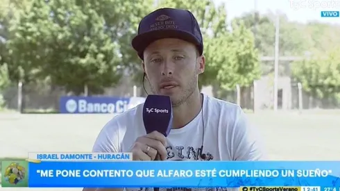 Damonte no se enojó por la elección de Alfaro.