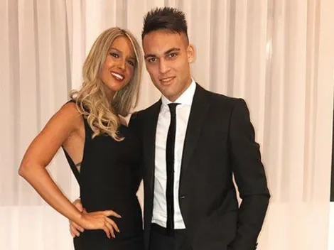 Morimos de amor: la foto que subió Lautaro Martínez con su novia en la pileta