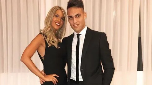 Morimos de amor: la foto que subió Lautaro Martínez con su novia en la pileta