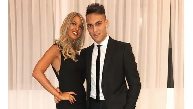 Morimos de amor: la foto que subió Lautaro Martínez con su novia en la pileta
