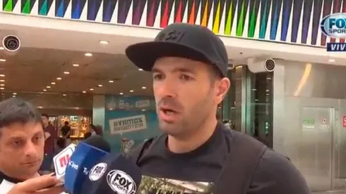 Gigliotti antes de partir a Toluca.