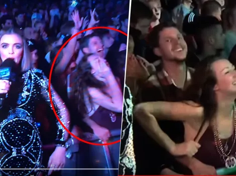 Video viral: una pareja recibió el 2019 ¿teniendo relaciones íntimas? en pleno Times Square