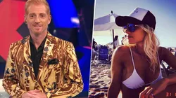 Foto de Liberman y su nueva novia.