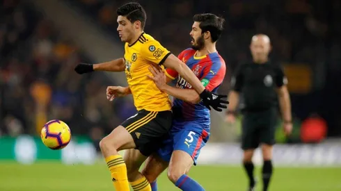 SIN PUNTOS. Raúl Jiménez no pudo comenzar con una sonrisa el 2019 (Foto: Getty).