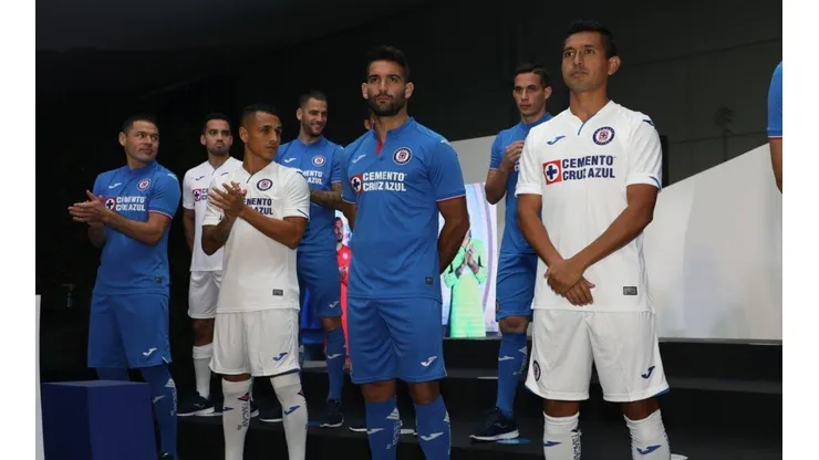 Foto de los jugadores de Cruz Azul.