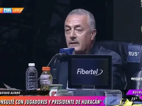 El momento más picante: a Alfaro le preguntaron por su "traición" y no se escondió