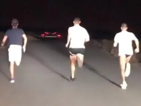 Una obsesión: Cristiano entrena hasta cuando está de vacaciones en el desierto