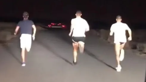 Una obsesión: Cristiano entrena hasta cuando está de vacaciones en el desierto