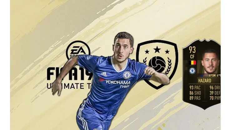 Eden Hazard encabeza el equipo de la semana 16 de FIFA 19 Ultimate Team