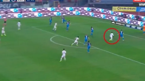 El Toro intentó "La Mano de Dios"