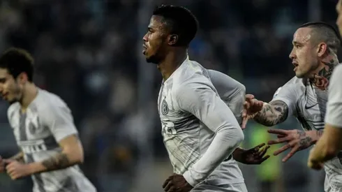 Keita Baldé, el autor de único tanto del partido.