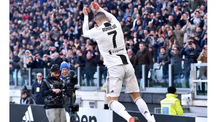 LLUEVEN GOLES. Cristiano Ronaldo marcó un doblete y fue la figura de la Juventus (Foto: Getty).