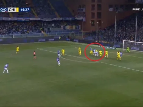 Nadie podía creerlo: el precioso gol de taco de Quagliarella