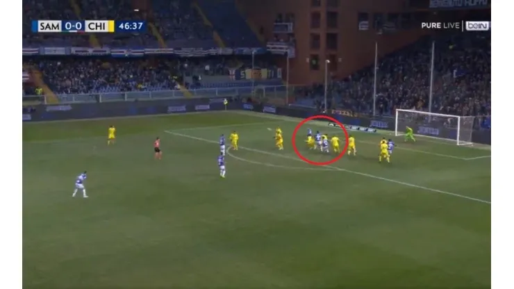Nadie podía creerlo: el precioso gol de taco de Quagliarella