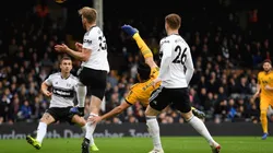 Foto de Raúl Jiménez, jugador del Wolverhampton.