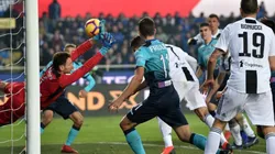 OLFATO DE GOLEADOR. Cristiano Ronaldo anotó de cabeza el empate (Foto: Getty).