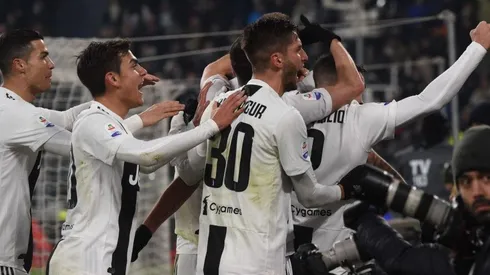 Atalanta vs Juvenus por la Serie A.