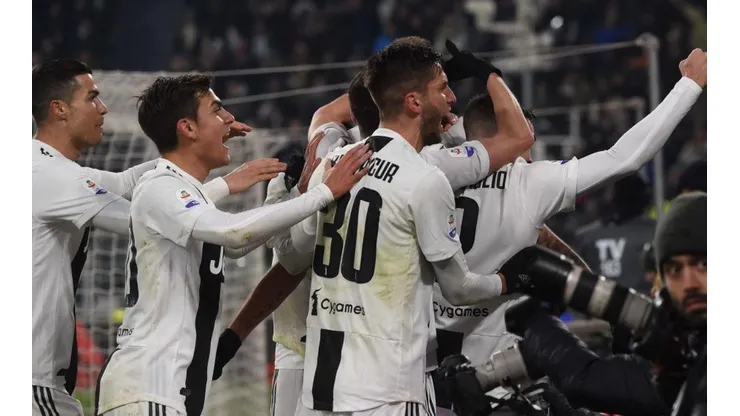 Atalanta vs Juvenus por la Serie A.