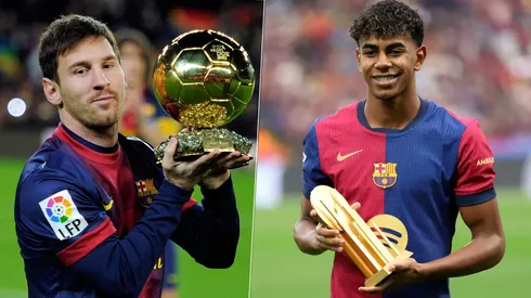 Lamine Yamal llegó a la edad que tenía Lionel Messi cuando debutó en la primera del FC Barcelona.