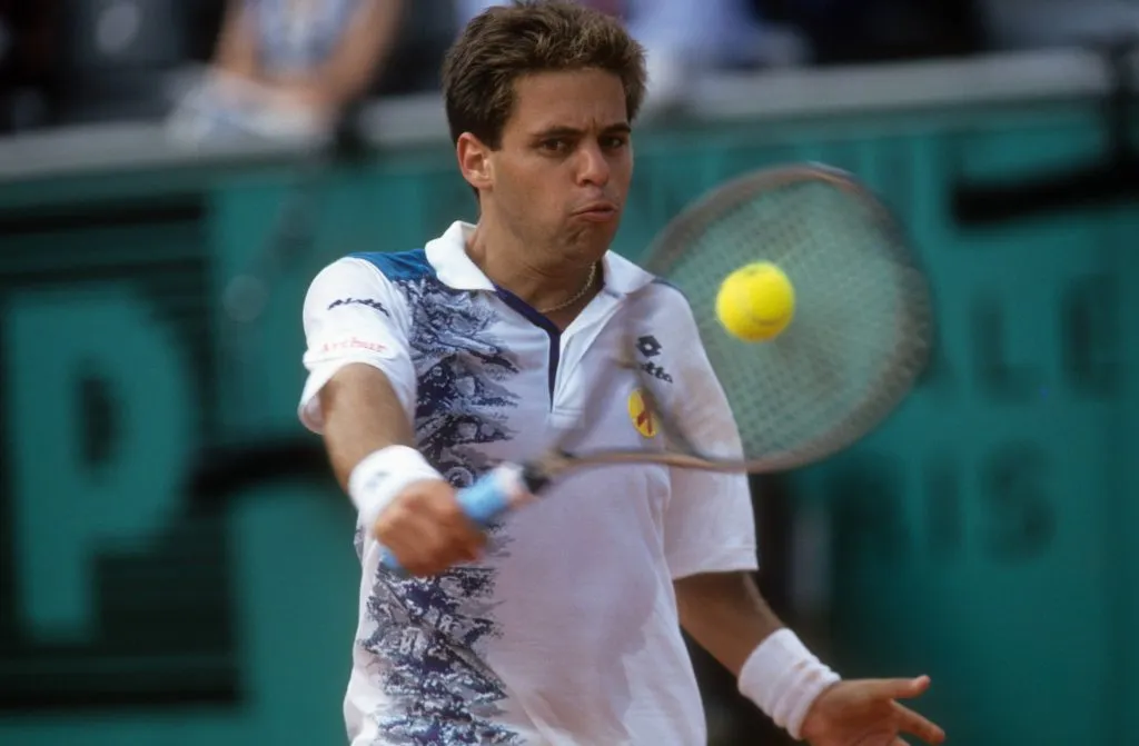 Yzaga le ganó 3 veces a Sampras, la última cuando el “Pistol Pete” era N°1 (IMAGO)