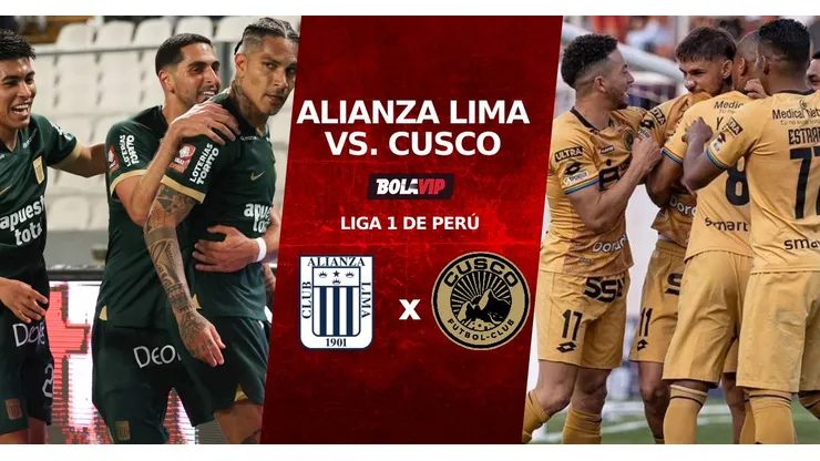 Alianza Lima y Cusco se enfrentan por la última jornada de la Liga 1.