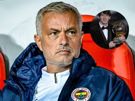 Mourinho defiende el Balón de Oro más polémico de Messi