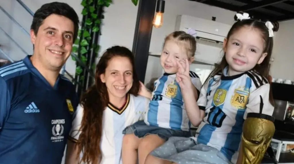 La familia de Sofía Snaidero. (Foto: cortesía de la entrevistada)