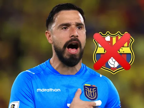 Hernán Galíndez se cansó de los rumores que lo vinculan a Barcelona SC y responde