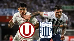 Universitario y Alianza Lima.