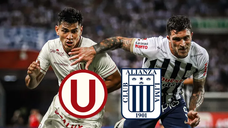 Universitario y Alianza Lima.